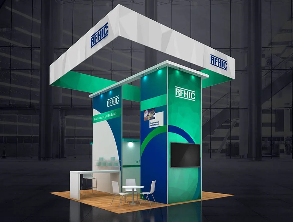 Creative 20 x 20 trade show booth ideas